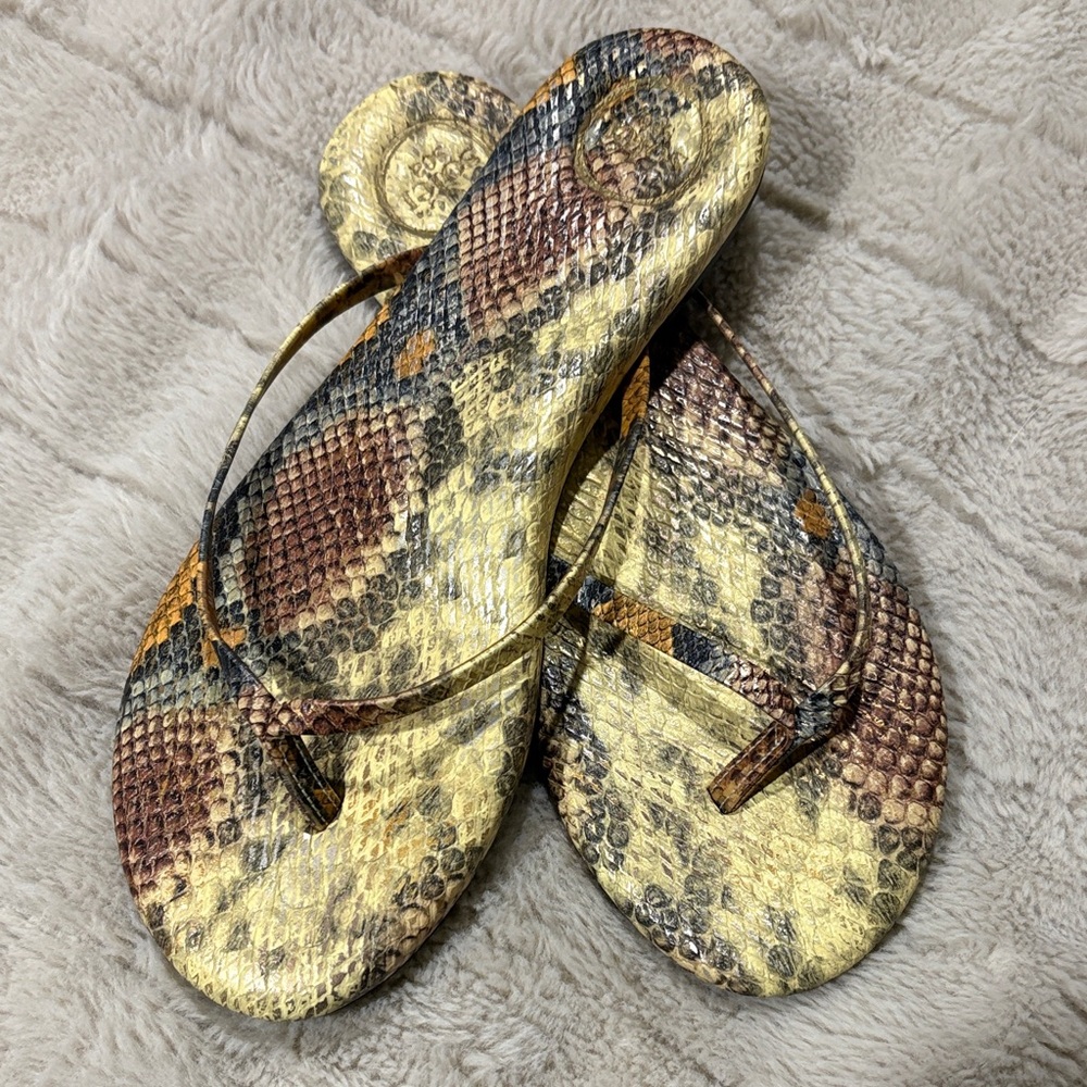 Snakeskin Patterned Women's Sandals Solei Sea